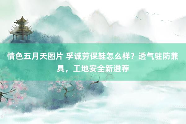 情色五月天图片 孚诚劳保鞋怎么样？透气驻防兼具，工地安全新遴荐